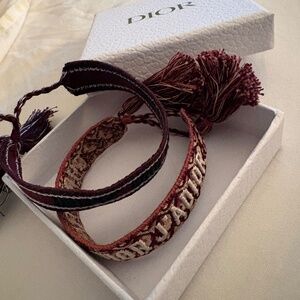 Christian Dior J'Adior Thread Bracelets